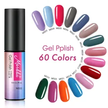 5 мл Лак для ногтей, 60 цветов, сделай сам, гибрид для дизайна ногтей, маникюра, УФ Блеск, верхнее покрытие, базовый гель