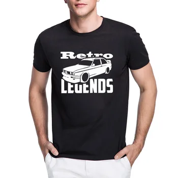 

Mens Retro Legends Car Design T-Shirts Men Tee