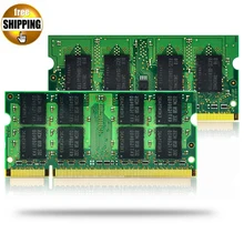 JZL двухканальный SD ram DDR2 800 667 533 МГц PC2-6400S 1 Гб 2 Гб без ECC 200 pin 1,8 в SODIMM ram модуль памяти для ноутбука/ноутбука