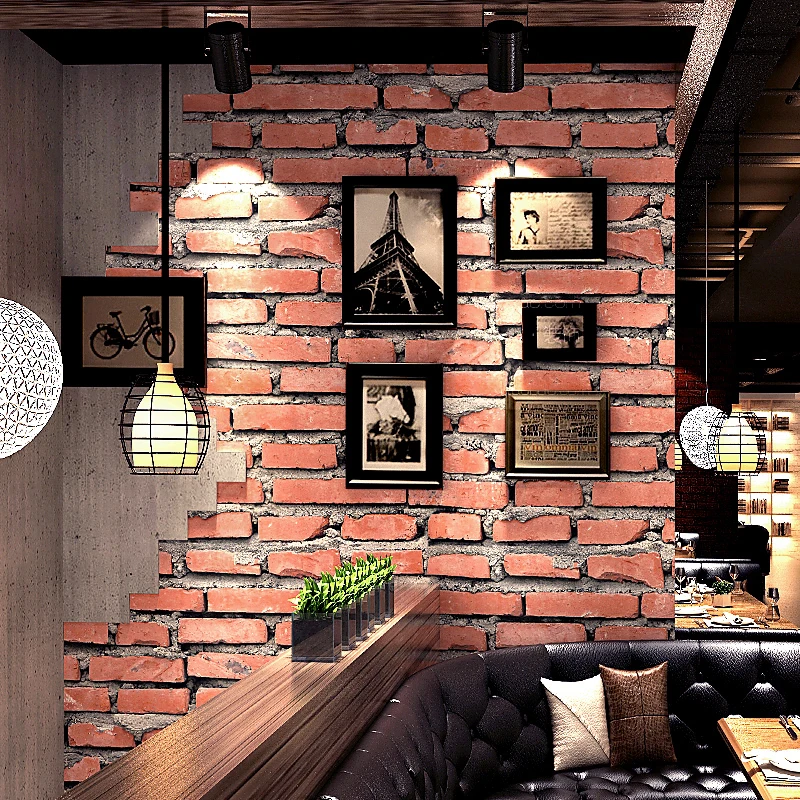 Minimalist Brick Wallpaper Ideas for Small Space