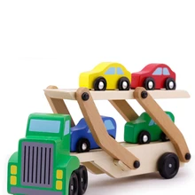 Велосипедный Спорт загрузки перевозки ребенка по уходу за детьми автомобилей детские игрушки ребенок головоломки деревянные игрушки для детей