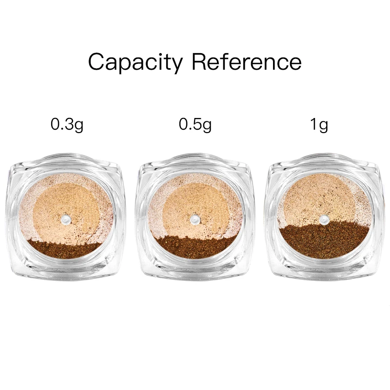 Зеркало для ногтей Блестящий Порошок металлический пигмент для ногтей порошок розовое золото блестящие хромированные хлопья пигмент пыль украшения Маникюр