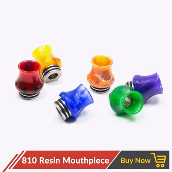 

Quartz Banger 1pc Epoxy Resin Drip Tip 810 Mouthpiece for V8 V12 Prince Tank Atomizer Electronic Cigarette 810 Drip Tip