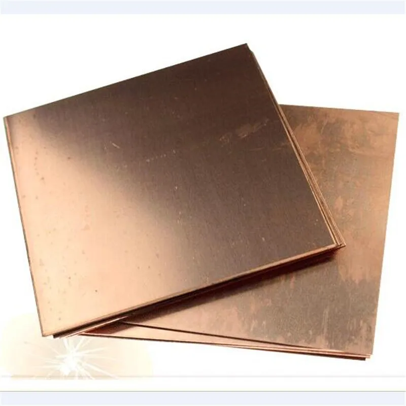 

1pc New 99.9% Pure Copper Cu Metal Sheet Plate Foil Panel 200*200*4mm For Industry Supply