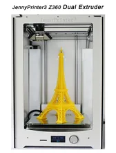 Новейшие JennyPrinter3 Z360 Двойной Экструдер Сопла Автоматическое Выравнивание 3D Принтер DIY KIT Для Ultimaker 2 МКМ2 Продлен Включают Все Части