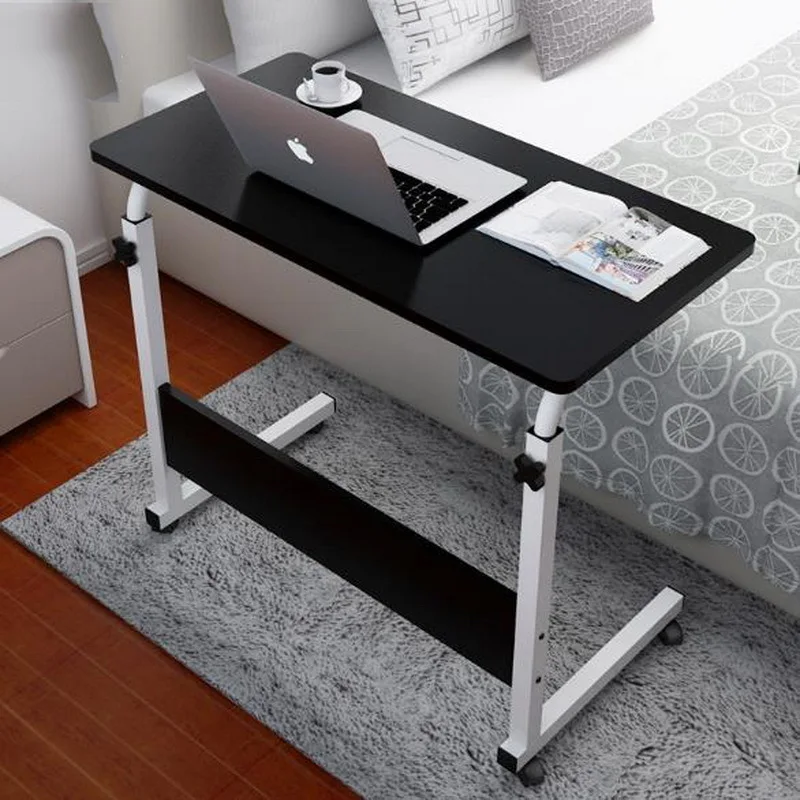 250313/Ленивый простой стол/Съемный кровать компьютерный стол/Мульти-функциональный дизайн/лифт складной стол/краска стальные трубы/
