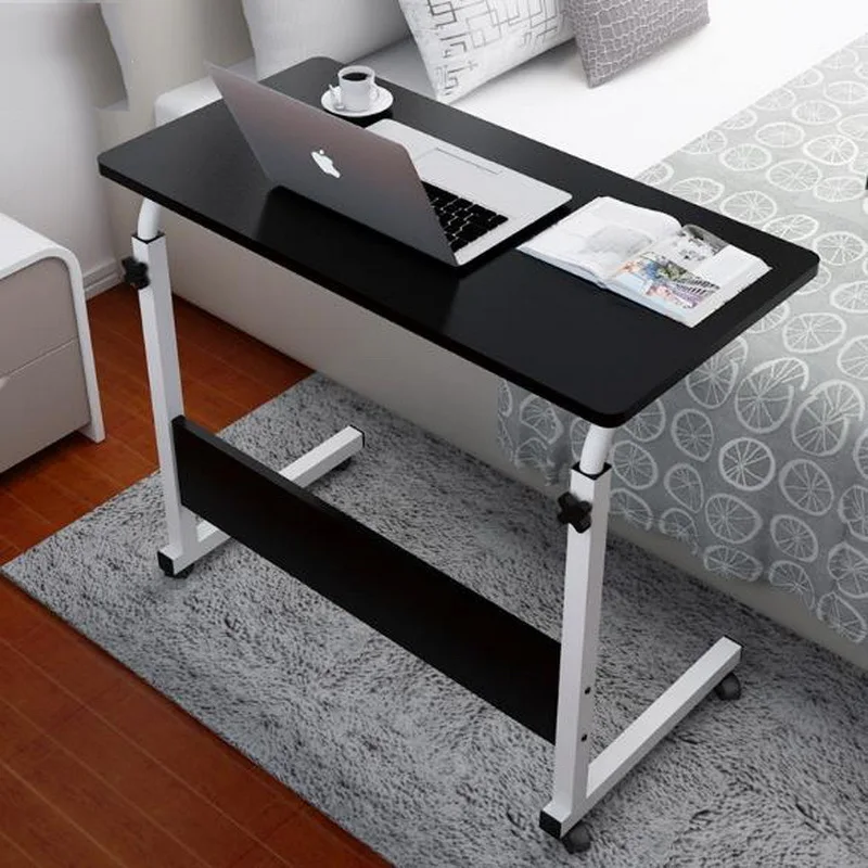 250313/Lazy simple desk /Removable bed computer desk/Multi - functional design /lift folding table/Paint steel pipe/