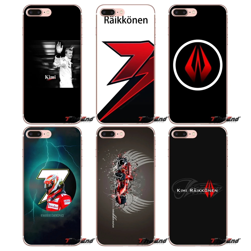 

Accessories Phone Cases Cover Kimi Raikkonen 7 Logo For Xiaomi Mi6 Mi 6 A1 Max Mix 2 5X 6X Redmi Note 5 5A 4X 4A A4 4 3 Plus Pro