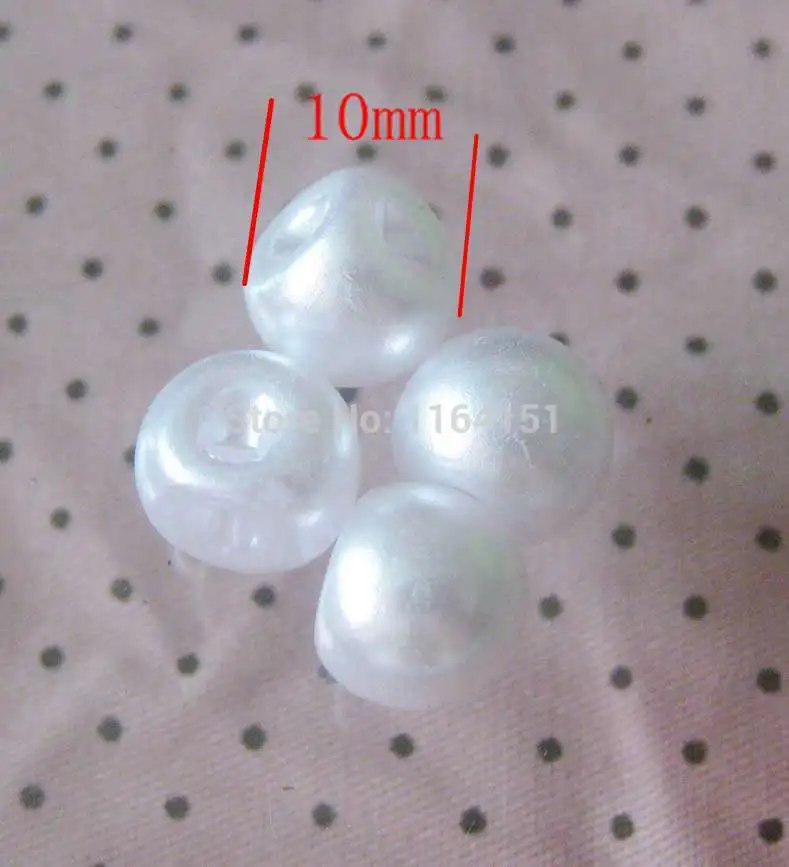 100pcs Mother of Pearl White Buttons 10mm Round Button Craft Bulk Scrapbooking Products DIY Accessories sk0225 | Дом и сад