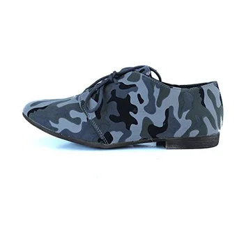 

Camouflage Comfortable Shoes Lace-up Flat Oxfords Camouflage Generous Shallow Attractive Incomparable Noble Sexy FSJ Elegant