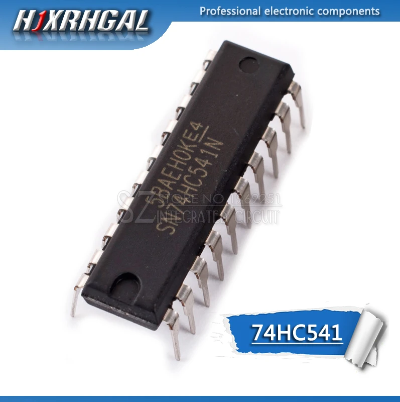 10 шт. SN74HC541N DIP20 SN74HC541 DIP 74HC541N DIP-20 74HC541 новое и оригинальное IC HJXRHGAL | Электронные