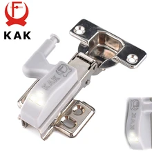 Kak farol universal para móveis, dobradiça universal para cozinha, quarto, sala de estar, armário, roupeiro, 0.25w, sensor interno, luz led