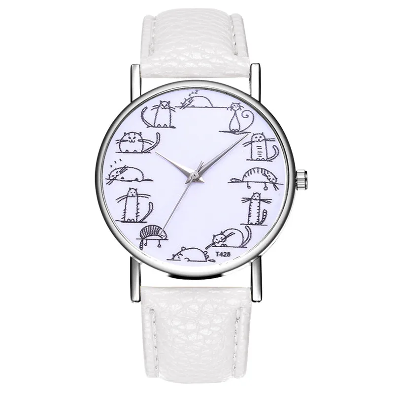 Montre Femme Top Brand Luxury Women Watches Temperament Wild leather band Wrist Watches Fashion clock relogio feminino Y06 (4)