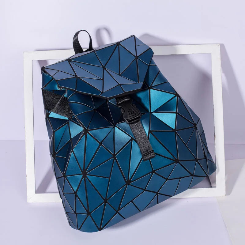 Dobráveis de Uso 2020 de Uso Mochilas Luminosas Femininas Diário Escolar Geométrica 9 Cheap Mochilas