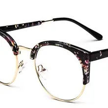 Мода кошачий глаз очки кадр