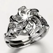 LOTR кольцо Galadriel Nenya античное кольцо 5A циркон камень 925 Чистое серебро обручальное кольцо для женщин размер 5-11 подарок