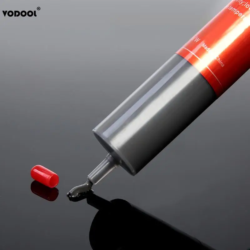 VODOOL 5 шт./лот 30 г серый/белый Термопаста Вставить Соединение охлаждения