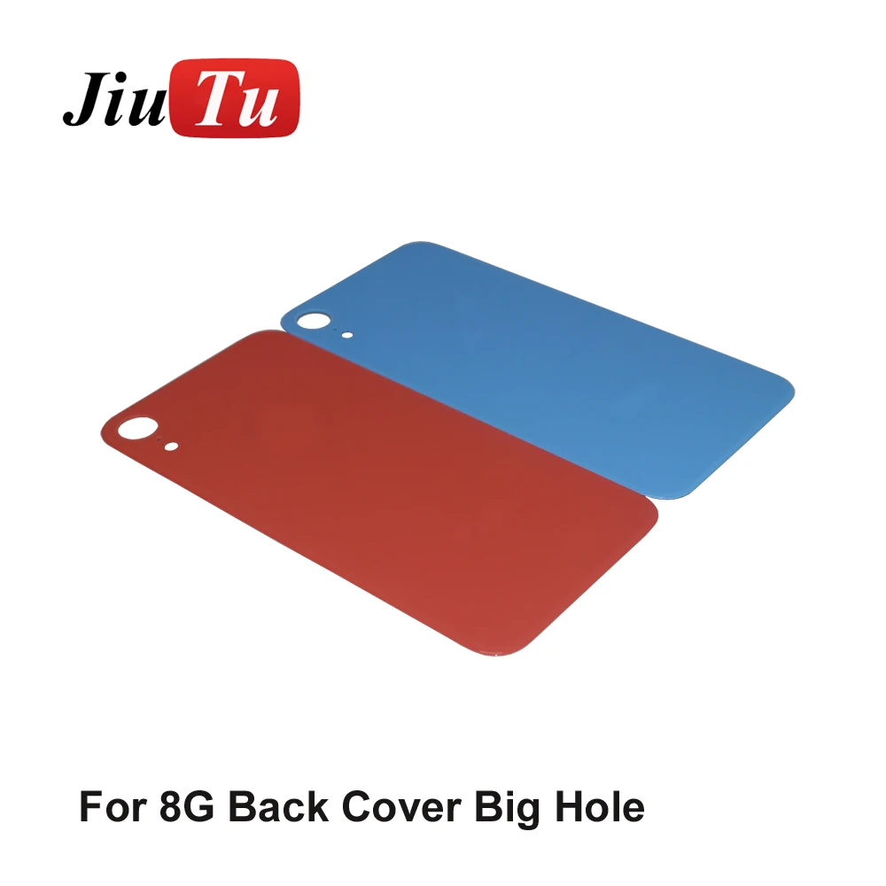 New Back Glass Replacement For iPhone 8 8G 8Plus 8P 8 Plus  X Battery Cover Rear Door Housing+ Adhesive Sticker jiutu (5)