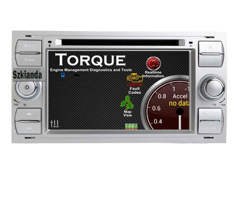 Clearance 7" IPS Android 9.0 Car dvd player for Ford kuga Transit Focus Radio Wifi 3G Bluetooth SD OBD Mirror Link Steering wheel Control 4
