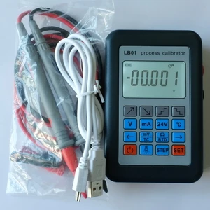 Multifunction Process Calibrator 4-20mA 0-10V mV V mA, Current Voltage Resistance TC RTD Measure Signal Source Generator Output