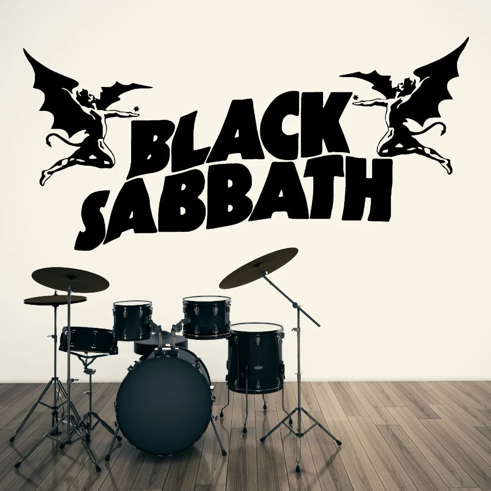 

2018 Hot Sale Sale Cartoon For Wall For Tile Sabbath Ozzy Osbourne Vinile Murale Adesivo Decalcomania Wall Stickers N17