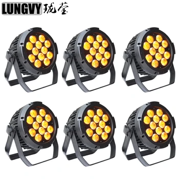 

Free Shipping (6pcs/Lot) 12x15w RGBWA Waterproof 5in1 Led Par Light IP65 DMX 512 Outdoor Stage Lighting DJ Disco Party Light
