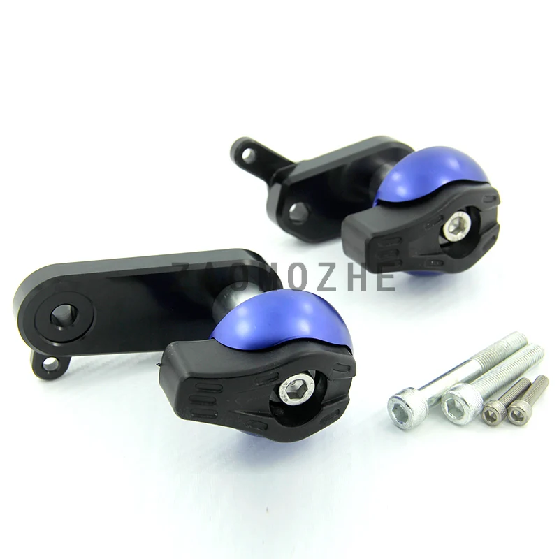 Для Kawasaki ZX 6R ZX6R 636 2009 2010 2011 2012 Мотоцикл CNC Краш Pad Рамка слайдер защита|Накладки и