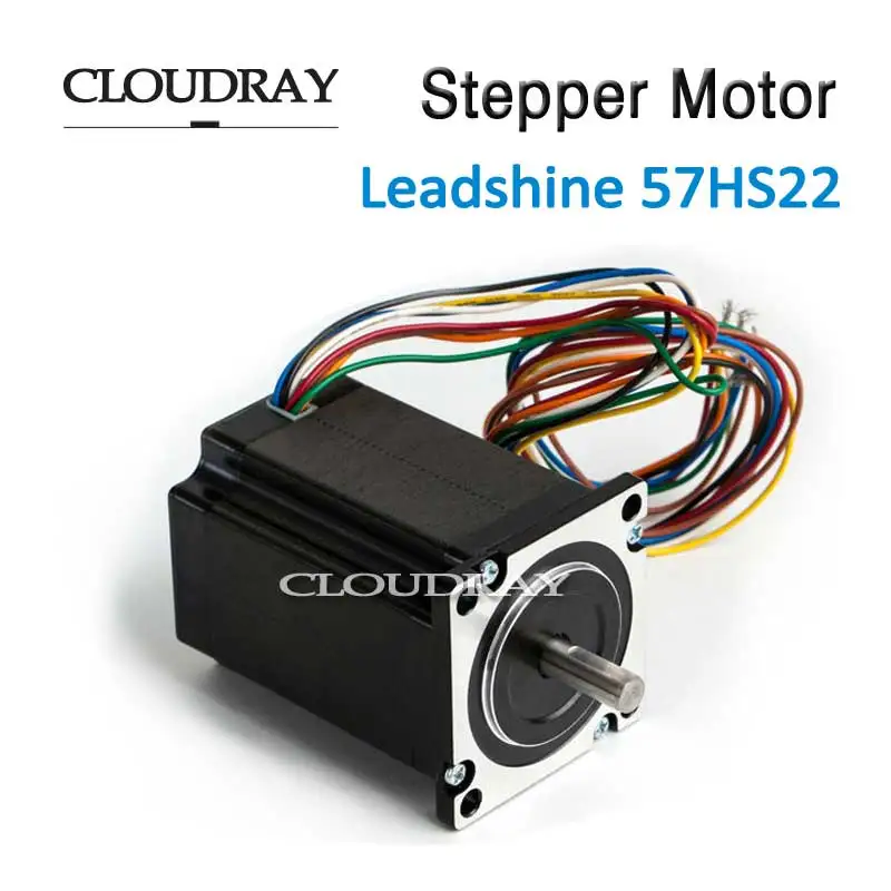 

Cloudray Nema 23 Stepper Motor 2 Phase Step Motor Paso A Paso Stepping Hybrid Stepper 57HS22 For NEMA23