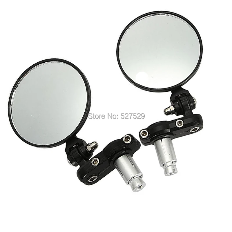 2PCS Motorcycle Foldable Bar End Mirrors for Triumph Speedmaster