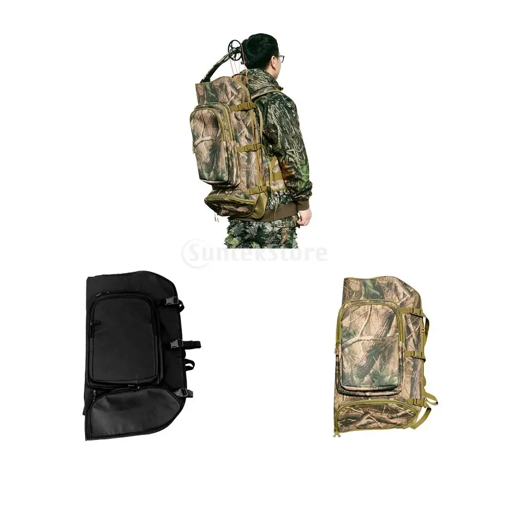 

Large Capacity Waterproof Bow Bag Pouch Arrow Quiver Archery Backpack for Compound Bow Outdoors