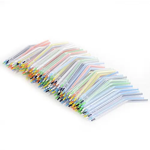 

Dental Disposable Spray Nozzles Tips For 3-Way Air Water Syringe Polisher assorted colors