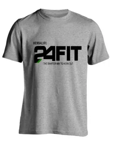 

2019 Herbalife Logo 24 FIT High Quality Men's T-shirt All Size S to XXXL