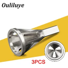 3PCS Stainless Steel Deburring External Chamfer Trimming Tool Remove Burr Rotary Tools Grinding for Chuck Drill Bit Accessories