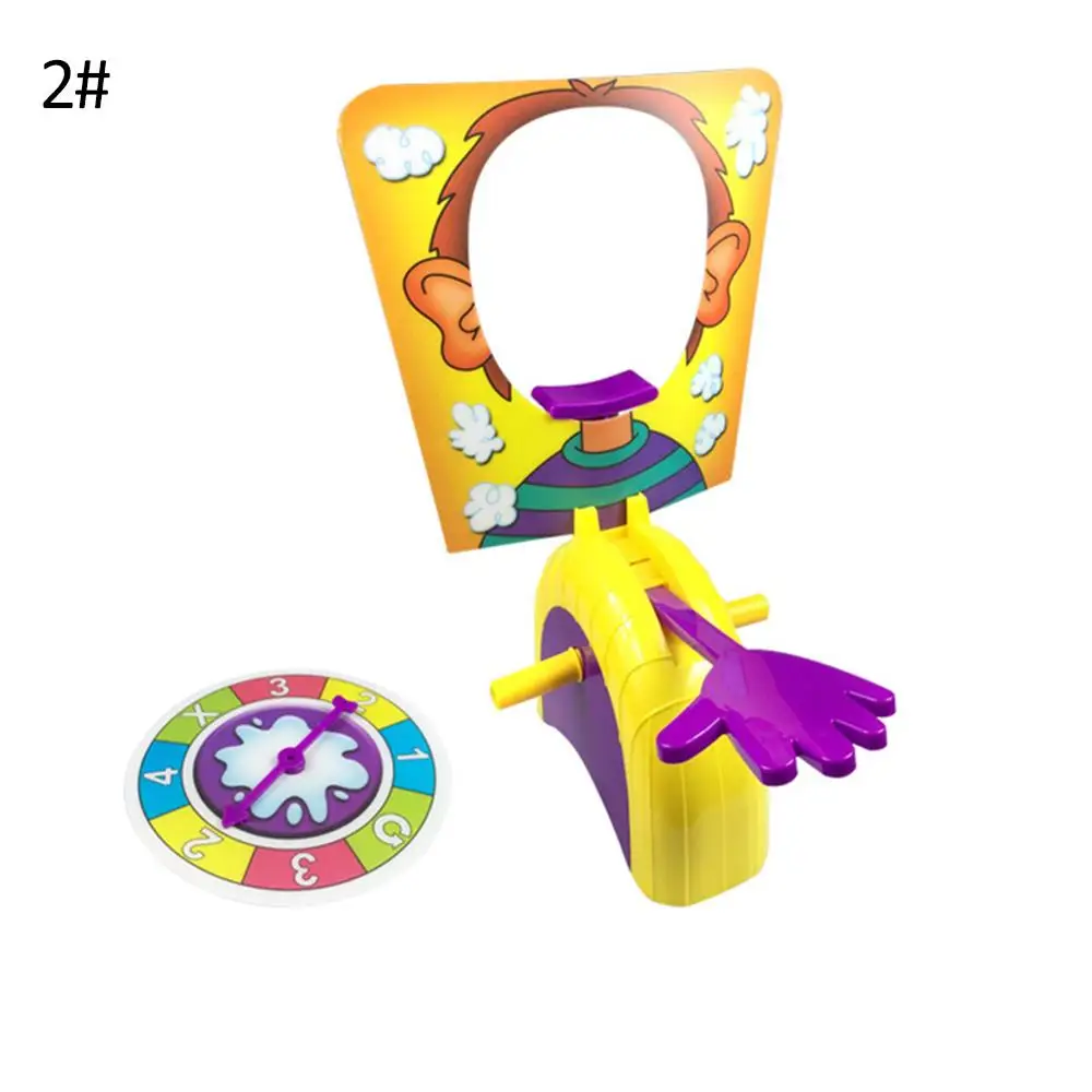  Single/Double Pie Face Showdown Game Challenge Family Interactive Table Toy for Child Showdown Chal