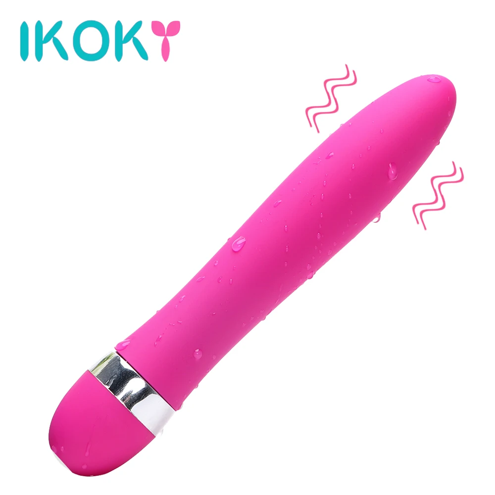 IKOKY Dildo Vibrator Magic Wand Sex Products Speed Adjustable Clitoris Stimulator G-spot Waterproof Sex Toys for Women AV Stick IKOKY Dildo Vibrator Magic Wand Sex Products Speed Adjustable Clitoris Stimulator G-spot Waterproof Sex Toys for Women AV Stick