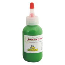 Салатовый зеленый цвет Перманентный макияж Пигмент 60 мл/бутылка(2 унции) косметические чернила для татуировки набор краски 5 шт./партия