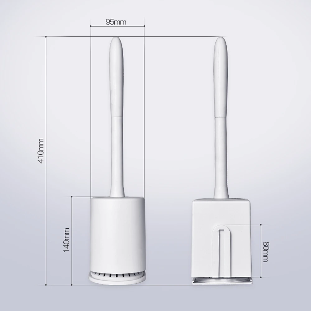 Гвоздь настенная подвесная щетка для унитаза мягкие щетки для унитаза с держателем Базовая пластина набор для чистки ванной комнаты