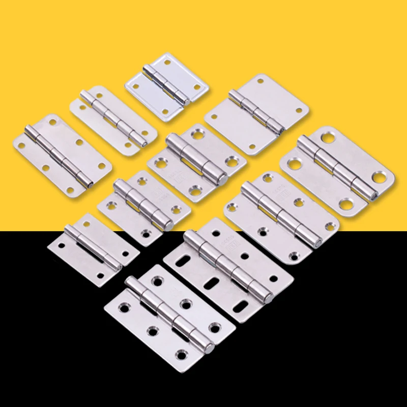 Stainless Steel Cabinet Hinge Electric Box Hinge Industrial Equipment SS304 Chassis MINI Door Drawer