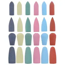 Маникюрные фрезы 6 шт. профессиональная насадка для ногтей набор шлифовальных головок для маникюра дрель Полировальный Инструмент для маникюра