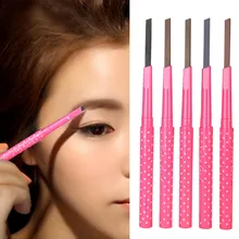 5 шт./компл. черный Кофе серый карандаш для бровей автоматические карандаши длительный Водонепроницаемый бровей Enhancer Краски оттенок краски макияж инструмент