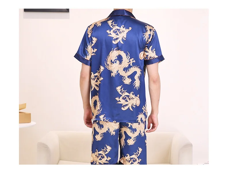 men silk-like home clothing (3)