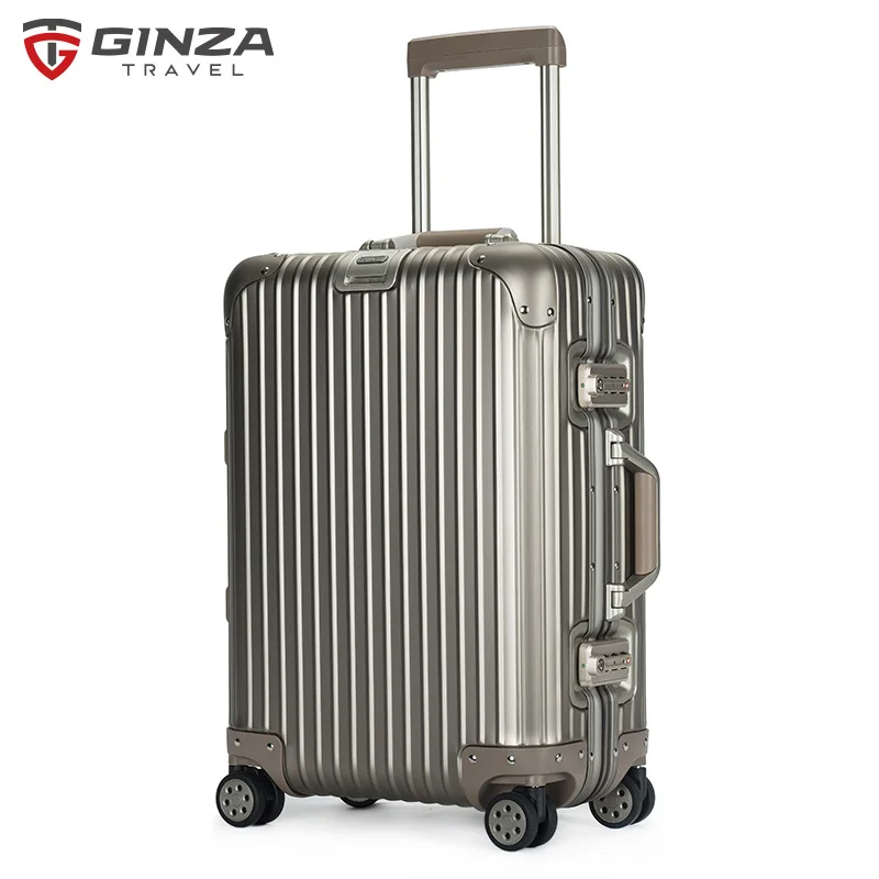 Ginza Travel Mute aircraft wheels the suitcase for men and women cheap