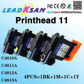 

4x Print head compatible for hp11 replacement for 11 printhead Designjet 70 100 110 500 510 500PS C4810A C4811A C4812A C4813A