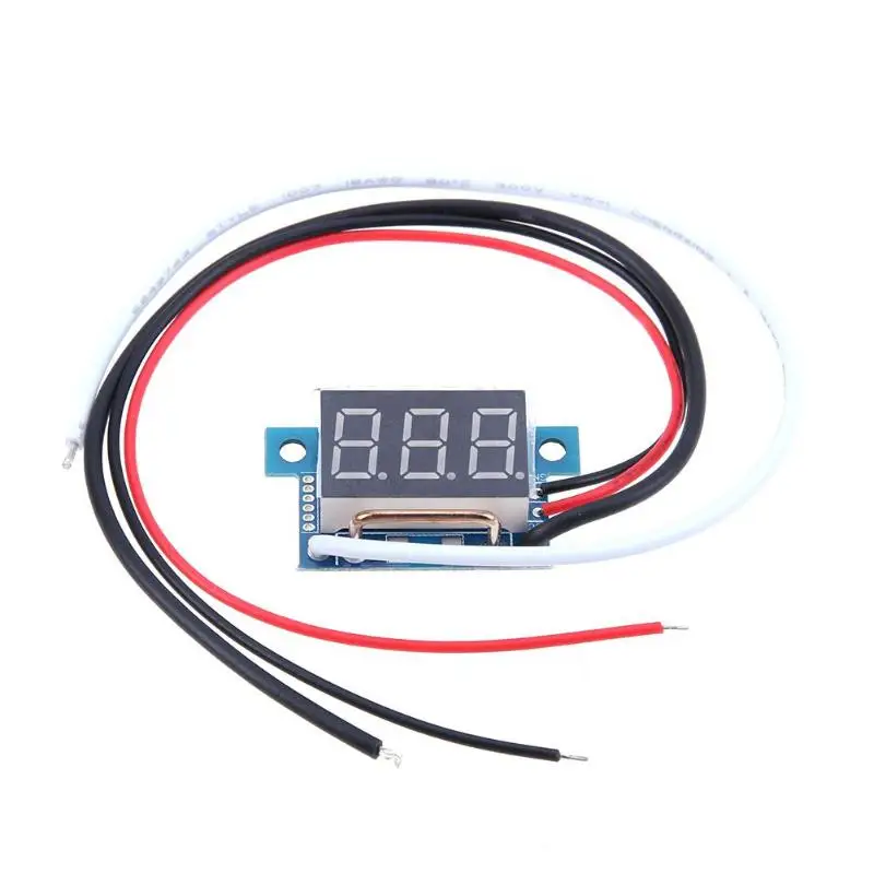 

0.36inch Digital Ammeter 0-10A Current Meter Power Supply Range 4-30V E5M1