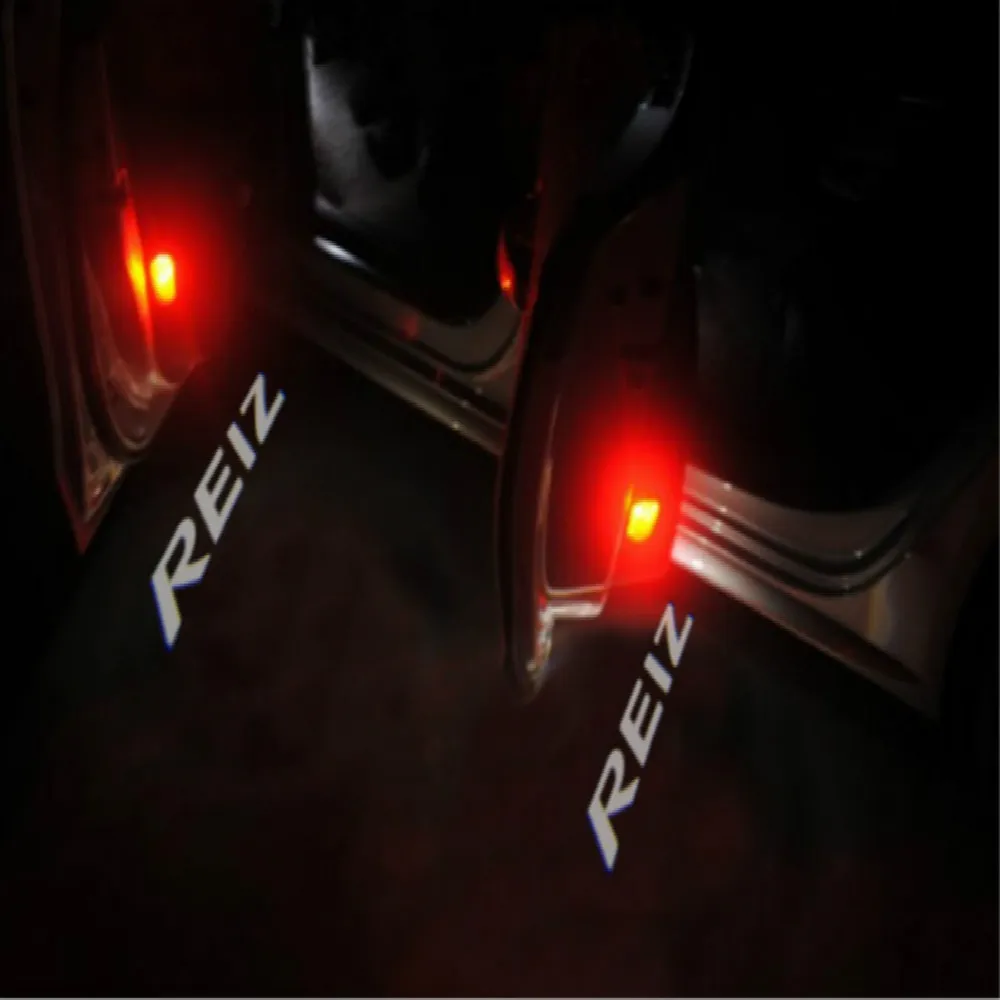JURUS 2x LED Car Door Welcome Light Ghost Shadow Light Logo Projector For Toyota Reiz light