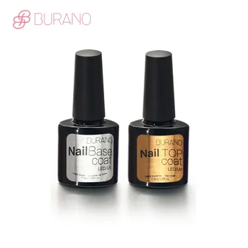 

BURANO Top Coat+Base Coat Kit Gel Nail Polish Colors UV Gel Nail Polish Long-lasting up to 30 Days