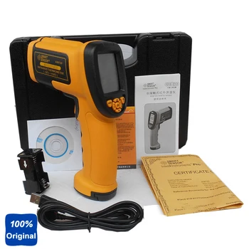 

100% Original AS872D High Precision Infrared Thermometer Industry Thermometer -18C~1150C(-58F~2102F)