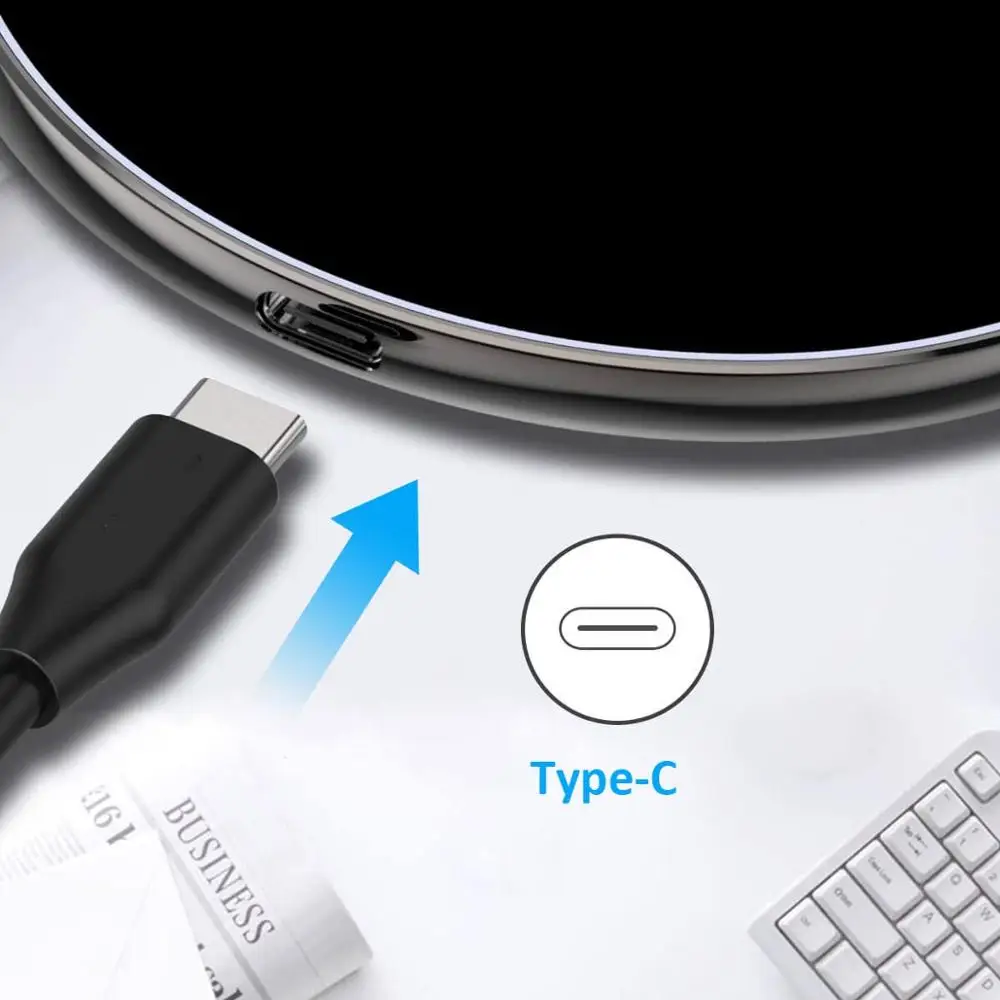 FDGAO 15 Вт Беспроводное зарядное устройство USB C Быстрая зарядка 10 Вт Быстрая Зарядка Qi QC 3,0 для iPhone 11 XS XR X 8 samsung S10 S9 S8 Note 10