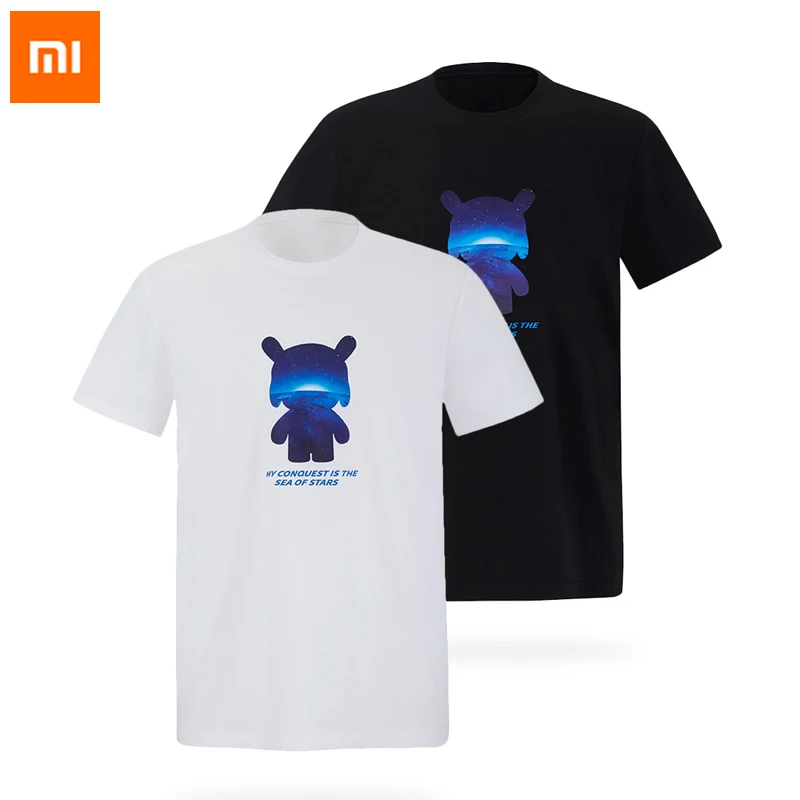 

Xiaomi MITOWNLIFE Mi Rabbit Short Sleeve T-Shirt Cotton breathable comfortable all-match clothes customised for xiaomi fans