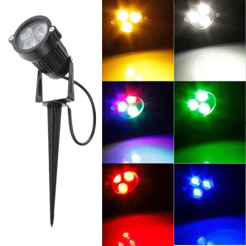 Aliexpress 1pc 3w Led Landscape Lighting Outdoor Flood Aliexpress 1pc 3w Led Landscape Lighting Outdoor Flood Lights Spike Spotlight 12v 110v 220v Garden Lamp Ip65 Aluminum Lawn Light From Reliable